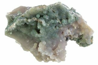Light Purple and Green Botryoidal Grape Agate - Indonesia #369887