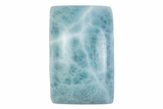 Polished Larimar Cabochon - Dominican Republic #370592