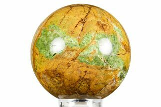 Polished Chrome Opal Sphere - Western Australia #371220