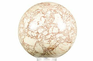 Polished Brecciated Jasper Sphere #371232