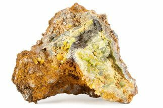 Wulfenite & Green Botryoidal Mimetite Association - Mexico #372087