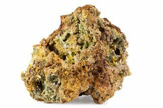 Wulfenite & Green Botryoidal Mimetite Association - Mexico #372093