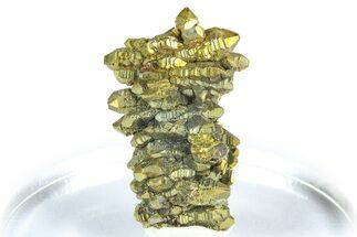 Glistening Marcasite Crystal Stalactite - Linwood Mine, Iowa #372115