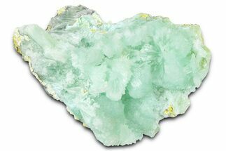 Blue-Green Aragonite Aggregation - Wenshan Mine, China #372147