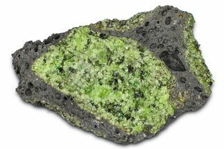 Peridot Crystals in Basalt - Arizona #369541