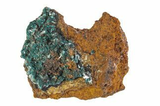 Teal Blue Rosasite with Hemimorphite - Mexico #372784