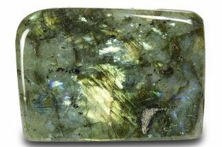 Flashy Free-Standing Polished Labradorite - Madagascar #372727