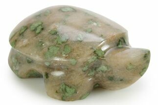 Carved Nunderite Stone Turtle - Australia #373603