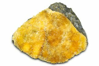 Intense Orange Calcite Crystal Cluster - Poland #374692