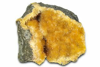 Intense Orange Calcite Crystal Cluster - Poland #374638