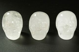 Polished Quartz Crystal Skulls #378718