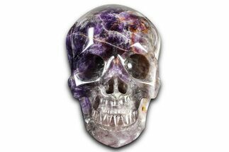 Realistic, Purple Fluorite Skull #378668