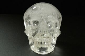 Realistic, Polished Quartz Crystal Skull - Madagascar #378602