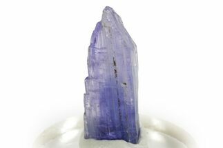 Brilliant Blue-Violet Tanzanite Crystal -Merelani Hills, Tanzania #379071