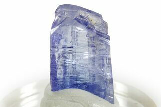 Brilliant Blue-Violet Tanzanite Crystal -Merelani Hills, Tanzania #379077