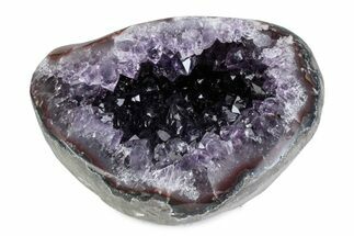 Sparkling Purple Amethyst Geode - Uruguay #379255