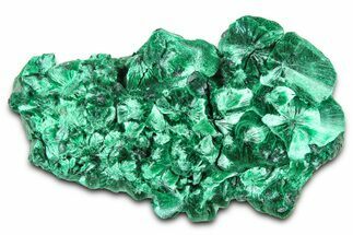 Silky Fibrous Malachite Cluster - DR Congo #379667