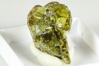 Green Titanite (Sphene) Crystal - Tanzania #379742