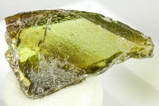Green Titanite (Sphene) Crystal - Tanzania #379747