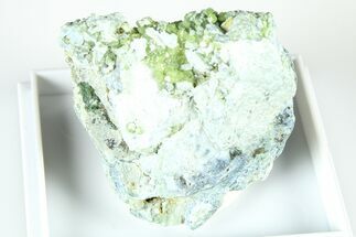 Sparkling Demantoid Garnet Cluster in Matrix - California #379783
