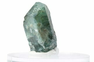 Lustrous Blue-Green Fluorapatite Crystal - Russia #380247