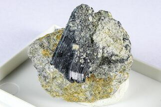 Blue-Green Vivianite Crystals - Romania #380209