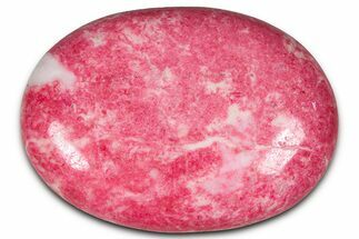 Vibrant Polished Thulite Stone - Trondheim, Norway #380816