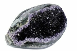 Wide, Sparkling Purple Amethyst Geode - Uruguay #379329
