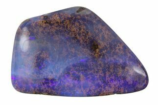 Galactic Boulder Opal Specimen - Queensland, Australia #381726