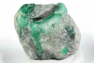 Vibrant Green Emerald in Calcite - Pakistan #381455