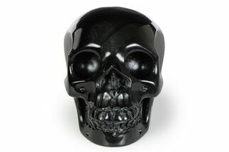 Realistic Obsidian Skull #381939