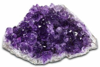 Sparkling Purple Amethyst Crystal Cluster - Uruguay #383255