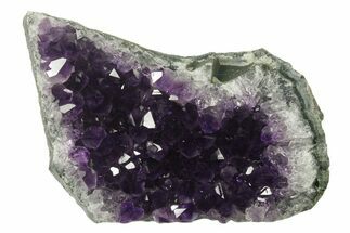 Sparkling Purple Amethyst Crystal Cluster - Uruguay #383273