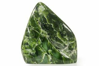 Free-Standing Polished Jade (Nephrite) - Afghanistan #383405