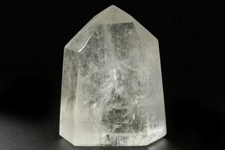 Polished Clear Quartz Crystal Tower - Madagascar #383854