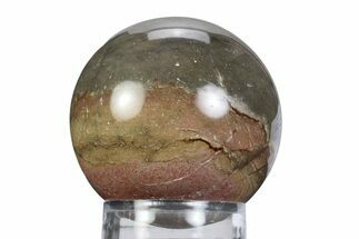 Polished Polychrome Jasper Sphere - Madagascar #383949
