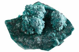 Vibrant Teal Chrysocolla Formation - Peru #384671