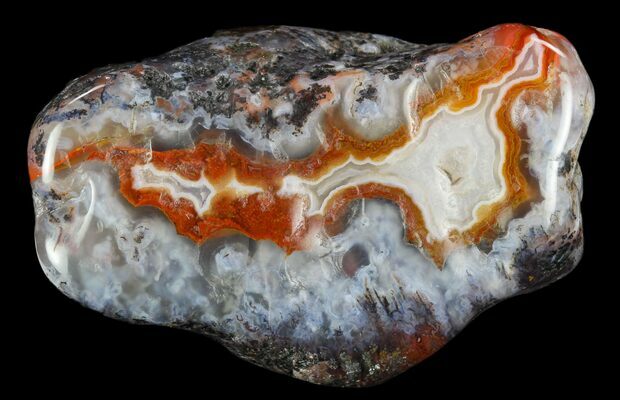 polished agate